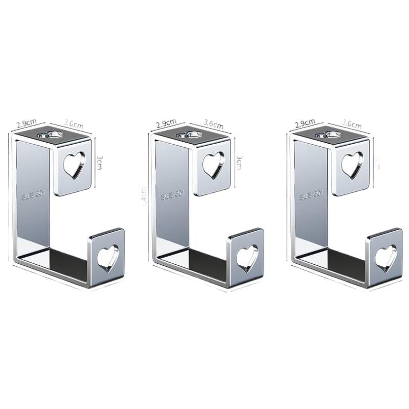 JINGRUIXIANG Wall-Mounted Stainless Steel Basin Rack