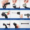 2pcs Stair Hand Railing Safety Handle Bar Stainless Steel Bathtub Safety Handle Bar Ergonomic Shower Grab Bar for Seniors Disabl