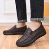 Mocassins Décontractés en Cuir pour Homme - Semelle Souple, Imperméables, Antidérapants Chaussures de Chef