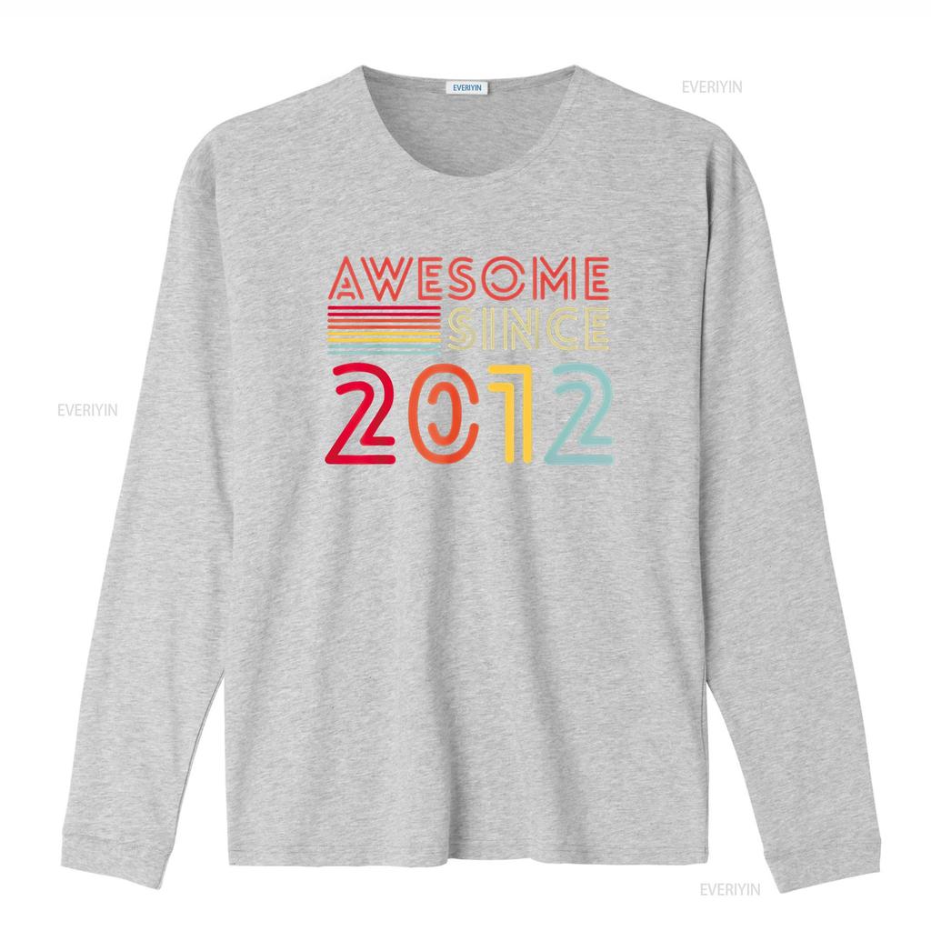 12yr BDay Son Boy Funny 2012 12th for 12 Year Old Birthday T Shirt vintage Washed Stylish Stretched Slightly streetwear graphic