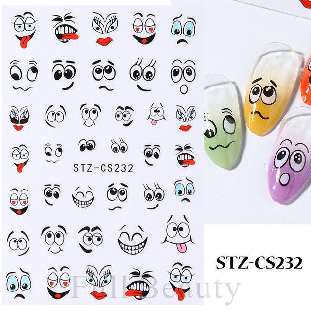 Nail Art Sticker Autumn And Winter Lace Sweater Flower Small Flower Branch Small Fresh Adhesive Nail Sticker
