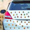 50Pcs Easter Stickers - Cute Bunny Egg Decals for DIY Party Decor (4.8x5.1cm)