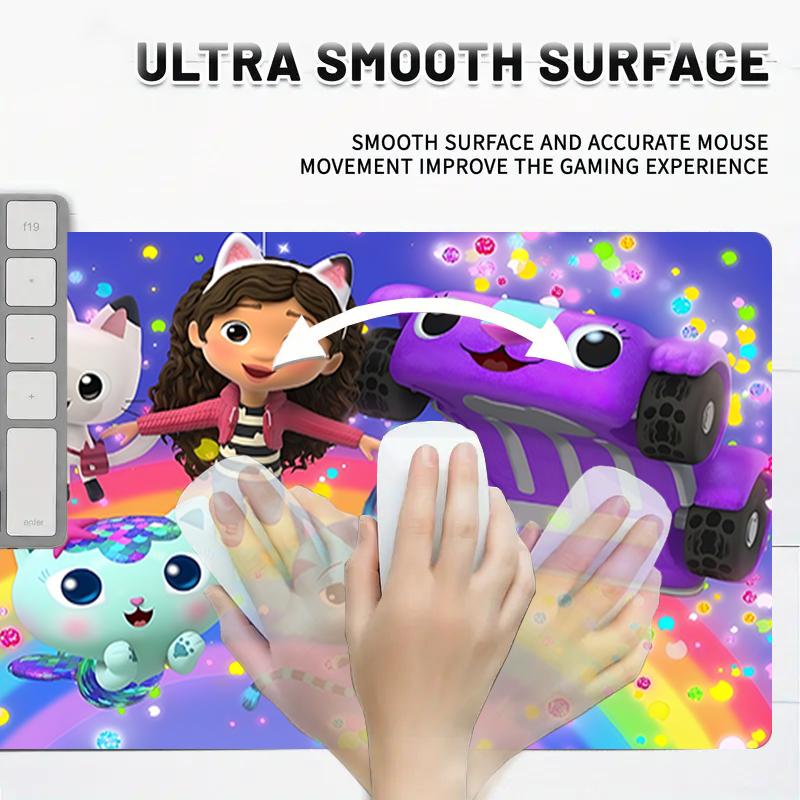 1Pc Rainbow Friends Adventure Gaming Mouse Pad Keyboard Desk Mat Non-slip Rubber Lock Edge Waterproof Computer Mousepad for Office Home Decor Y1155