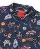 Syupeodeulai Palm Surf Hawaiian Shirt Navy