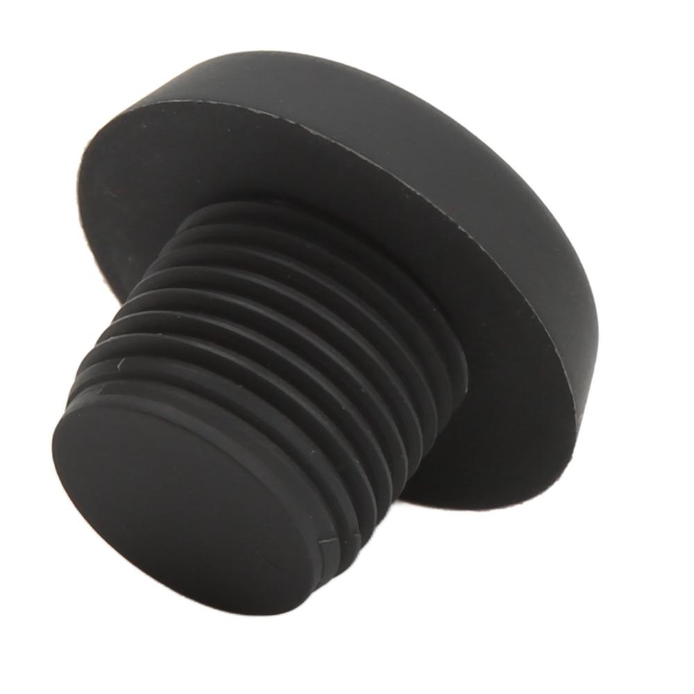 2 Pcs 27×20mm Billiard Cue Rubber Plug Black Pool Cue Bottom Bumper Stick Butt Replacement