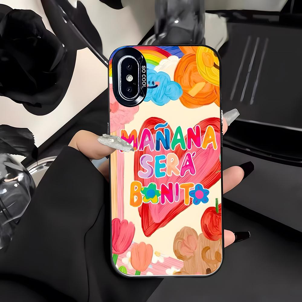 

Singer K-Karol G 2024 Phone Case For IPhone 17 Air 16 E 15 14 Plus 13 12 11 Pro Max Colored Silver Cover iPhone 12 Pro Max