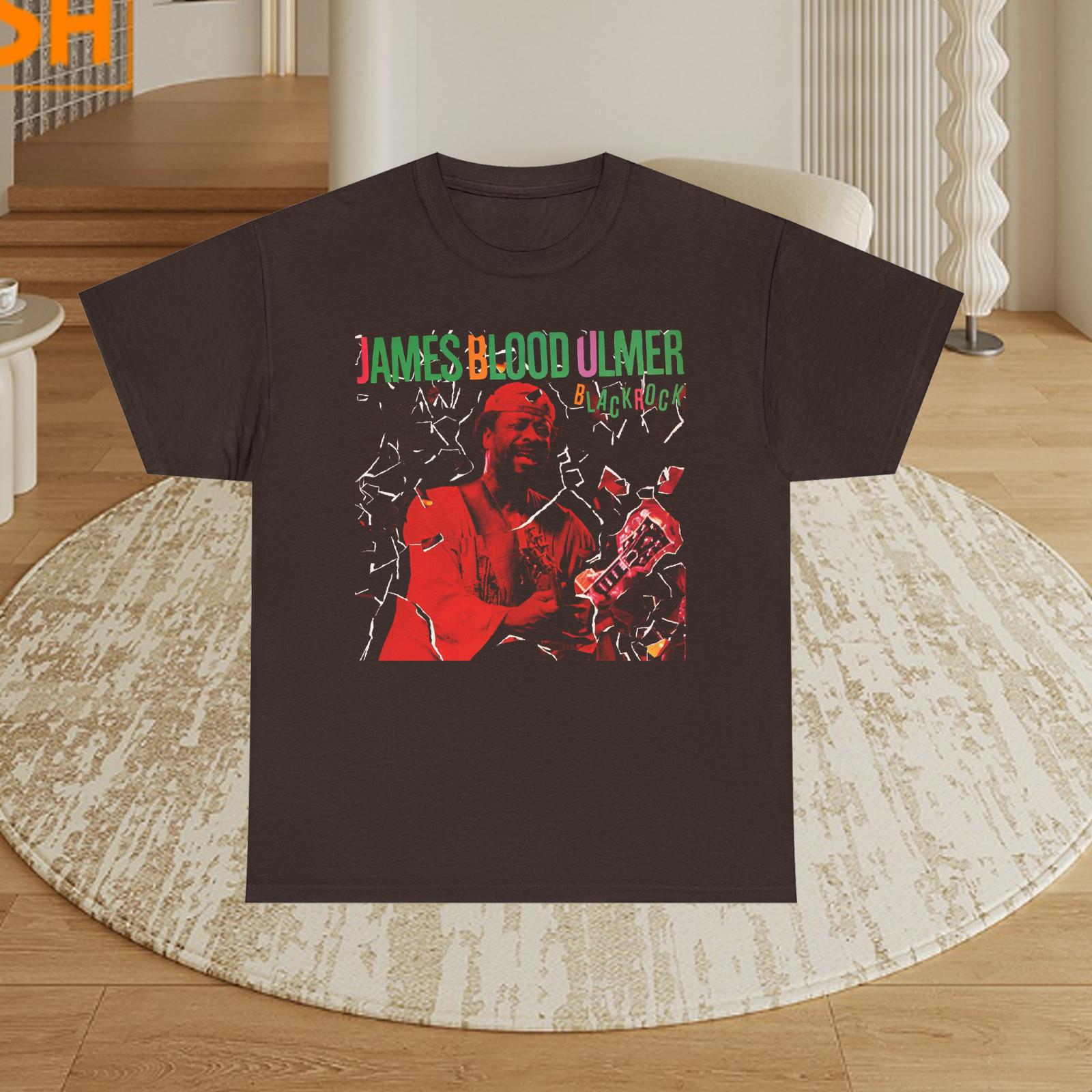 James Blood Ulmer Dark Chocolate Cotton Shirt All size S-5XL L732 XL