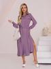 Shirt Dress with Side Slits ISSA Plus