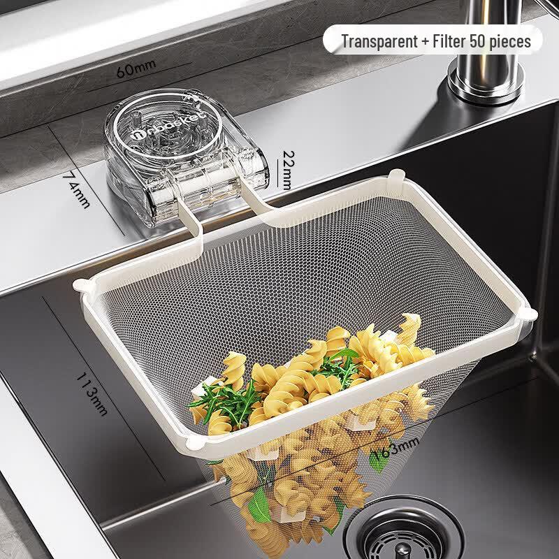 Disposable Kitchen Sink Strainer Bag Holder