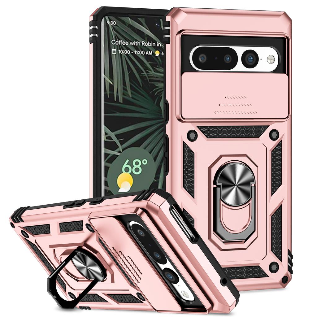 For Google Pixel 10 Pro XL 9 8 7 Pro 9A 8A 7A 6A Case Slide Camera Cover Military Grade Armor Shockproof Bumper Protective Case