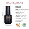ROSALIND 7ML Base&Top Gel Nail Polish Tempered Top Rein Force Gel Rubber For Gel Varnishes Nail Art
