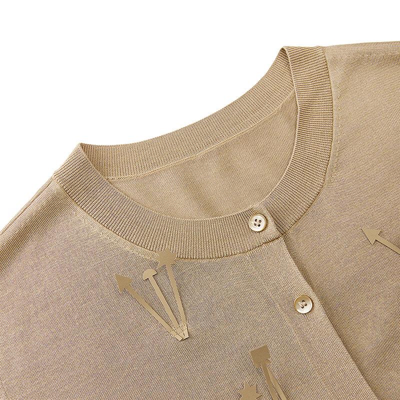 JNBY Spring Silk Blend Knit Cardigan