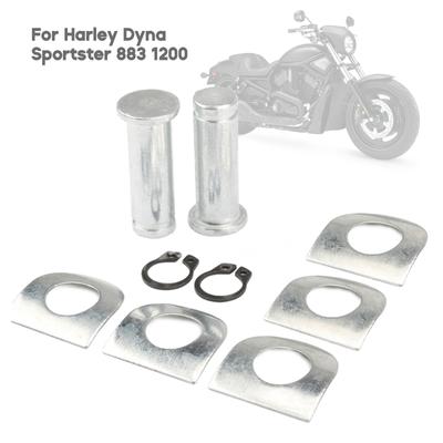 Aluminum Alloy Footrest Pads Bolt Set Foot Pedal Peg Screw Mount Kit for Dyna Sportster 883 1200 Motorcycle Repair Part