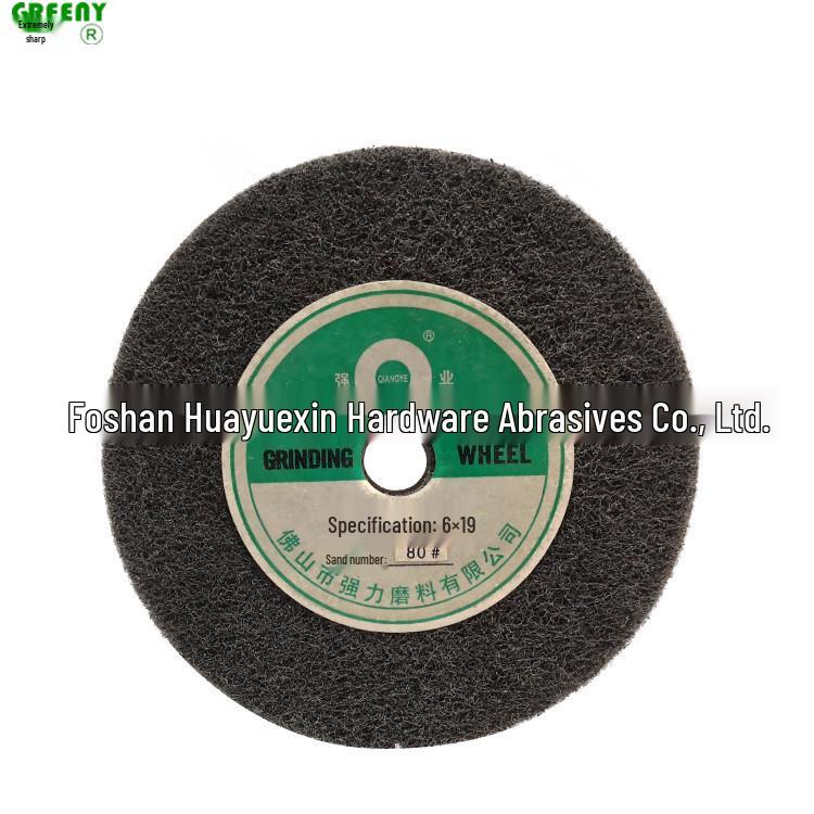 6x1" Stainless Steel Polishing & Grinding Nylon Fiber Wheel, 150x25mm