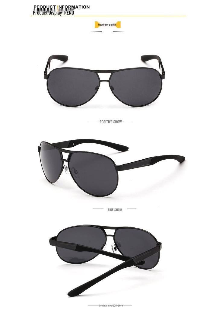 High-Performance Men's Polarized Sunglasses - Stylish UV Protection for Driving