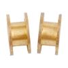 Brush Cutter Grass Trimmer Head Eyelets 10PCS Replacement Accessories Made of Brass for Garden and Agricultural Equipment Use