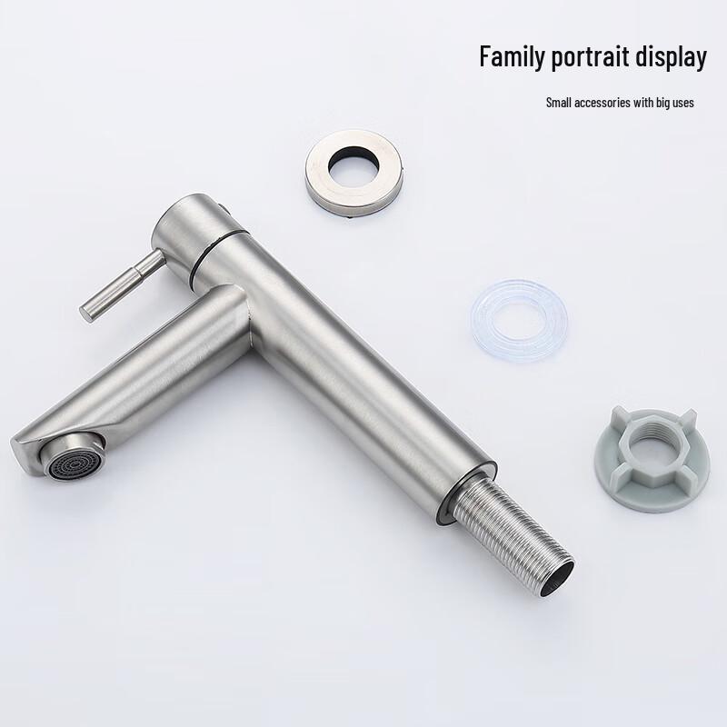 Larsden 304 Stainless Steel Single Cold Basin Faucet
