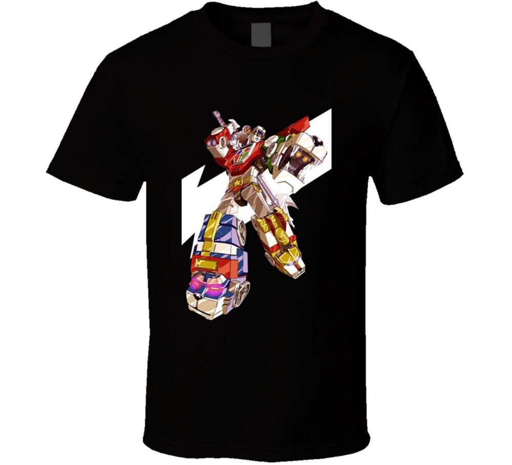Voltron Old Carton Robot Show Anime Manga Cool T Shirt