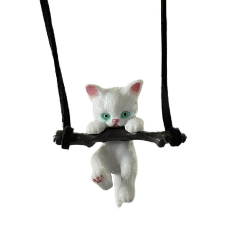 

Cute Swing Dog/Cat Car Hanging Ornament Cute Swing Car Pendant Swing Toy Auto Decoration Flying Anime Rear View Mirror 1