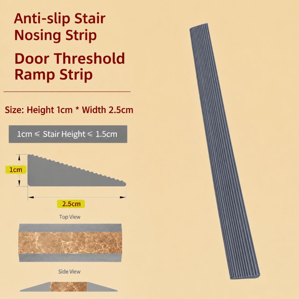 1M Self-adhesive Threshold Ramp Bendable Door Sill Pad Robot Vacuum Pass