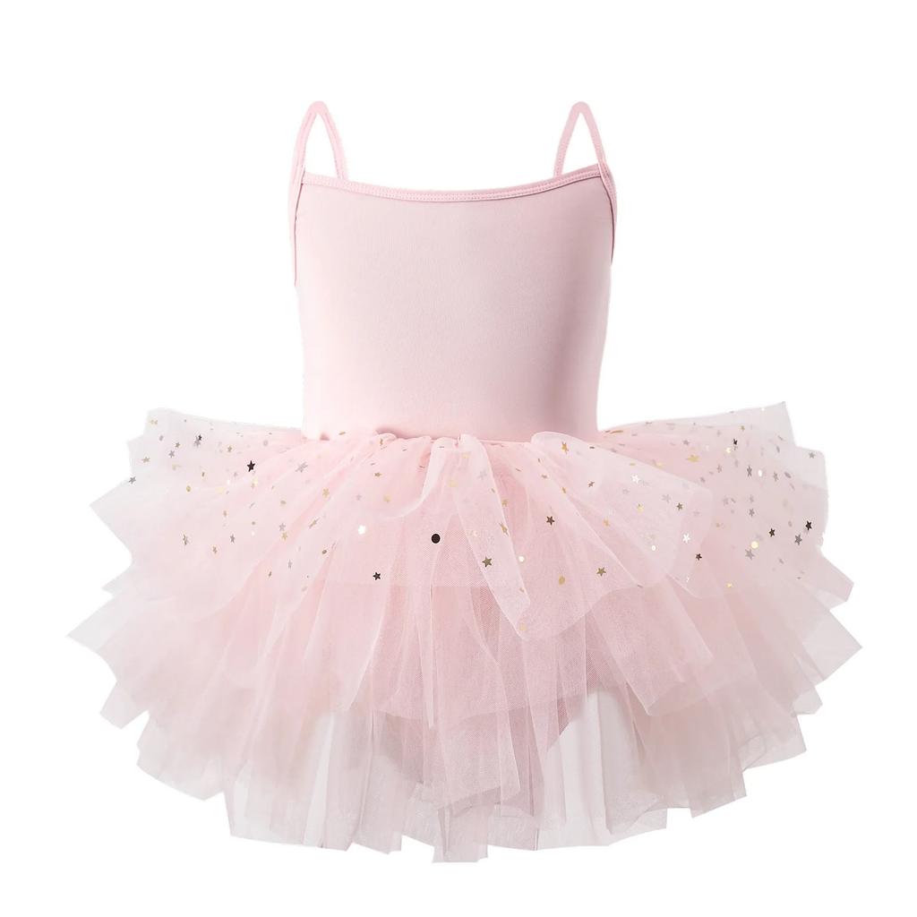 Baby Girls Ballet TuTu Dress 1-8 Years Fashion Professional Kids Dancing Party Dress Performance Costume Princess Wedding Dress