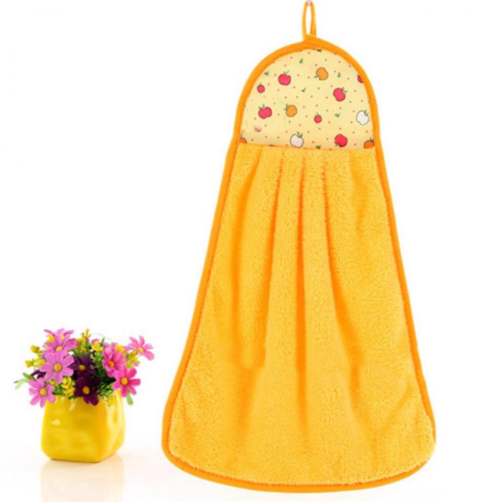 Ručník Měkká plyšová závěsná utěrka na koupání