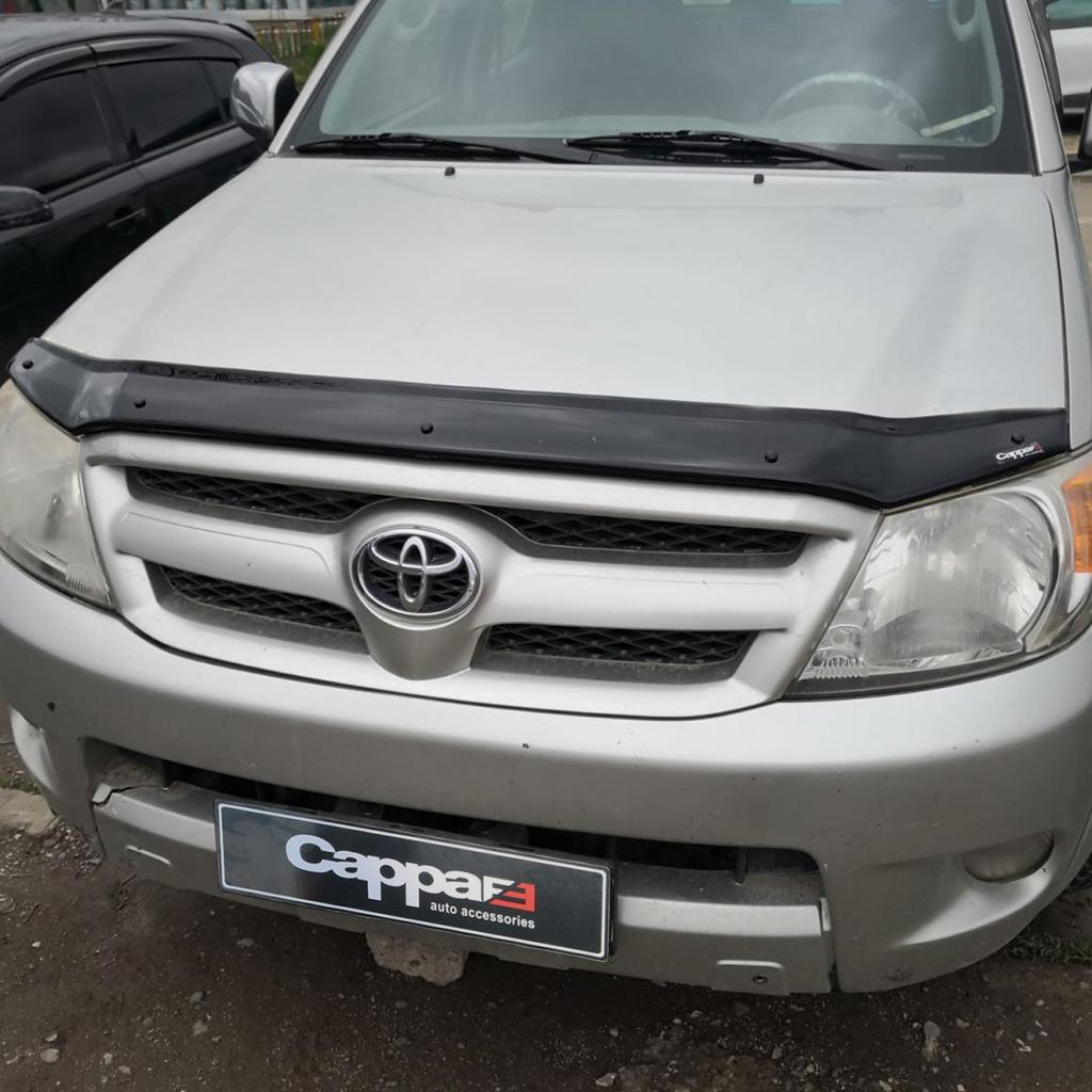 

Дефлектор капота 2006-2011 (EuroCap) для Toyota Hilux