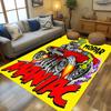 Rat Fury: Furious carpet Doormat Living room and bedroom mats Art Doormat Christmas gifts