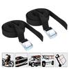 2 Stück Schnallen-Zurrgurt Ladungsgurt für Outdoor-Gepäck Campingtasche Starker Ratschengurt