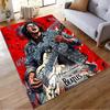 Rock-Legenden Kunstwerk Design Rutschfester Teppich geeignet für Wohnzimmer- und Schlafzimmer-Sofas