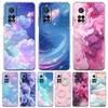 Phone Case For Xiaomi Mi 15 14 13 14T 13T 12T 10 12 Lite 11 11T Pro Poco X6 X5 X3 NFC F6 Clear Cover Floating Liquid Candy Mural