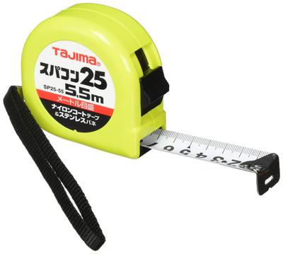 Tajima Supercon 25 Convex Nylon Coated X SP2555BL Tape, 5.5m 25mm,