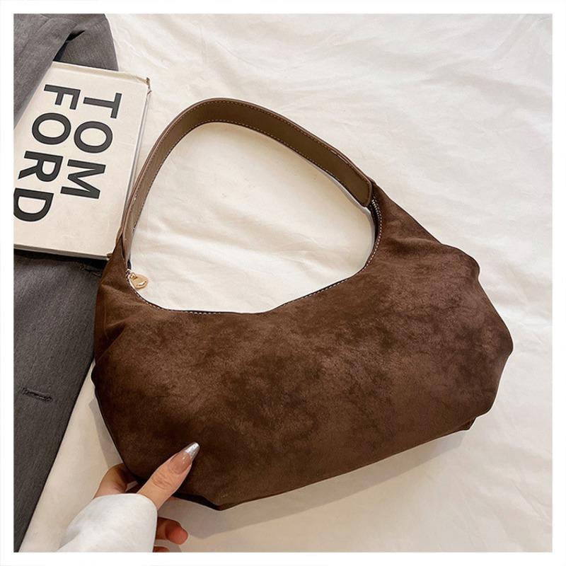 Fashion dumpling bag women's bag new high-end simple handbag commuter simple armpit bag