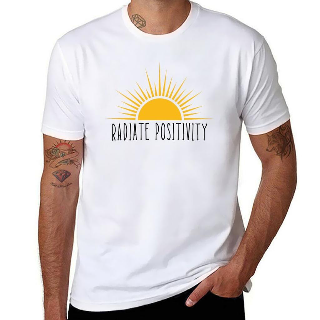 Radiate Positivity TShirt Outdoor Sports Lightweight Tee