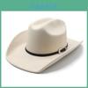 Nyugati Cowboy Kalap Férfiaknak Nőknek Gyapjú Filc Napvédő Stílusos Nyári Kiegészítő