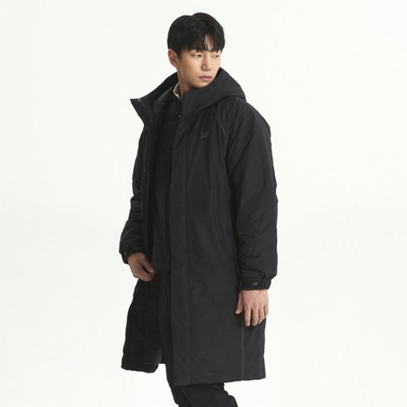 New Balance Half Club  Unisex Long Bench Parka Nbnqe42153 19 Long Padding
