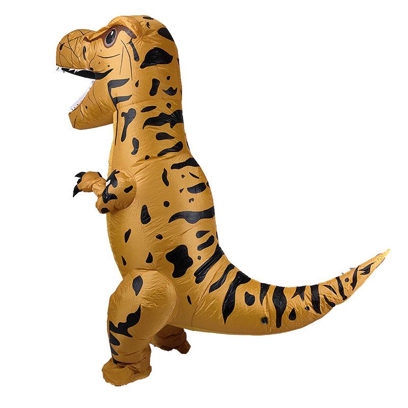 Dětský legrační kostým maskota dinosaura - Tyrannosaurus Rex Halloweenské představení Rekvizity