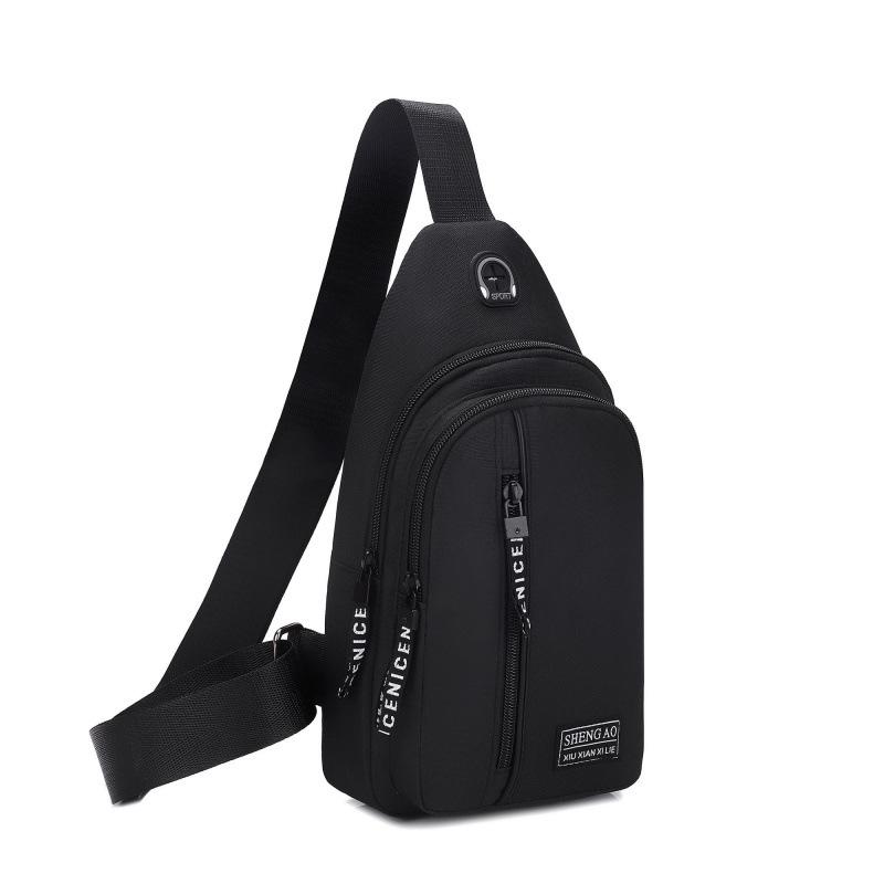 Men's Durable Nylon Travel Chest Bag