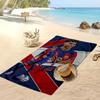 Asciugamano da Spiaggia Personalizzato Stampato Lamine Yamal Logo Calcio Supporto Nome Personalizzato Testo Asciugamano Assorbente Per Sport Viaggio Regalo Speciale