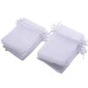 Set of 10 Drawstring Pouches Organza Gift Bag Convenient Bag for Storing Jewelry  and Small Items