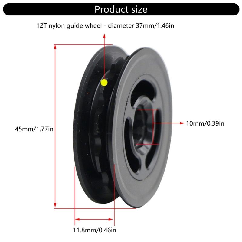 Tiché kolo Kladka napínáku řetězu jízdních kol pro hladký výkon jízdních kol