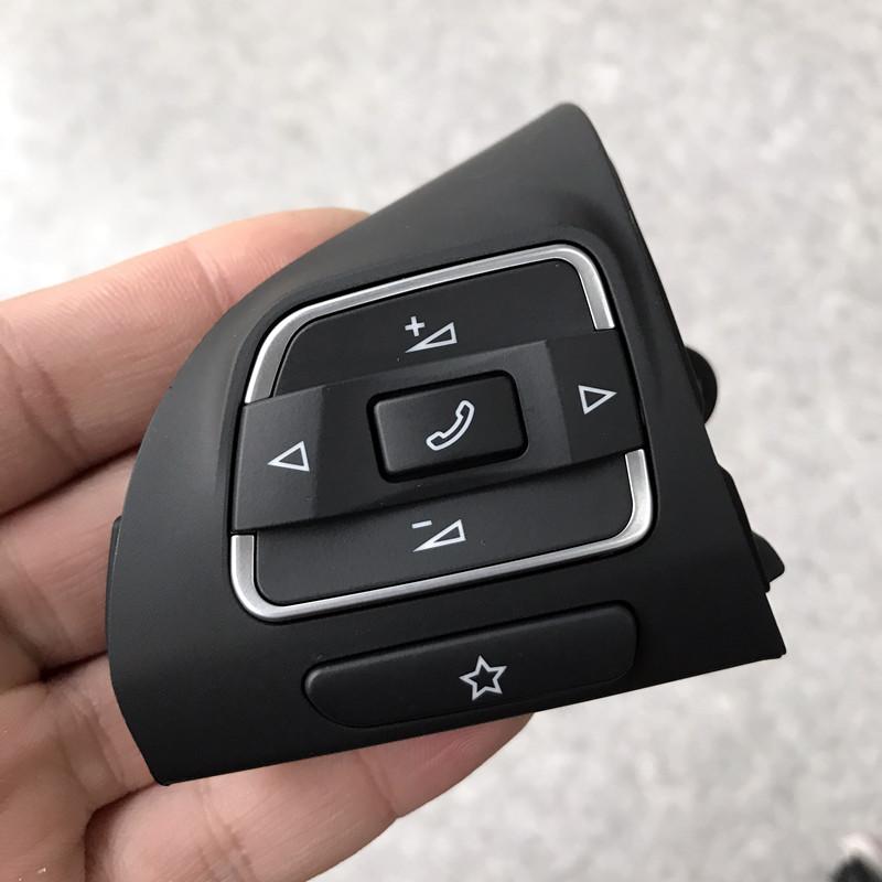 1PCS Steering wheel Multifunction Button 5C0 959 537 B 538 For VW Jetta MK6 VW Golf MK6 EOS Golf Plus Tiguan Touran Amarok Caddy L