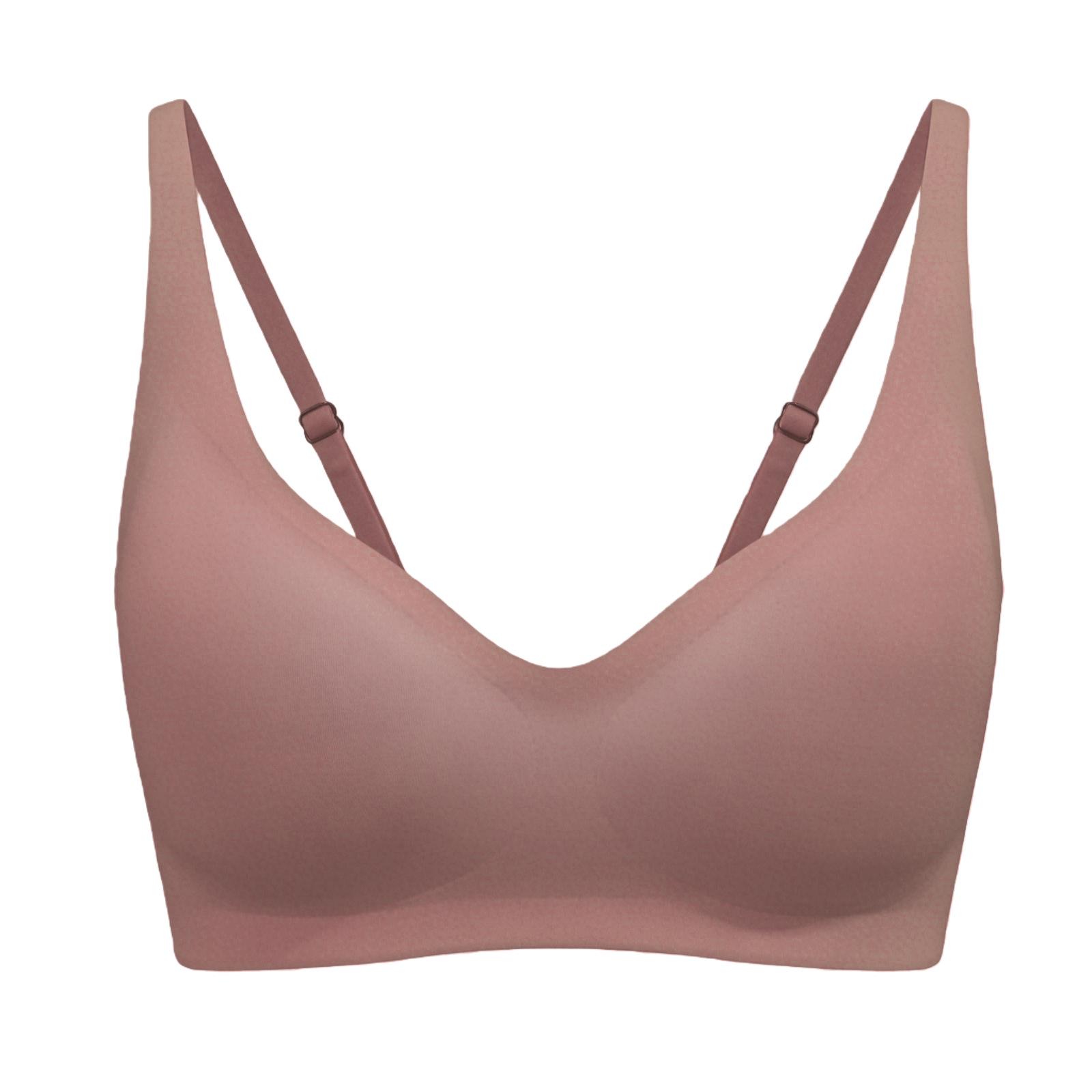 Zeriluna Seamless Push-up Bra - Wire-free, Armpit Fat Collection, Enhances Small Bust, Invisible Underwear XL