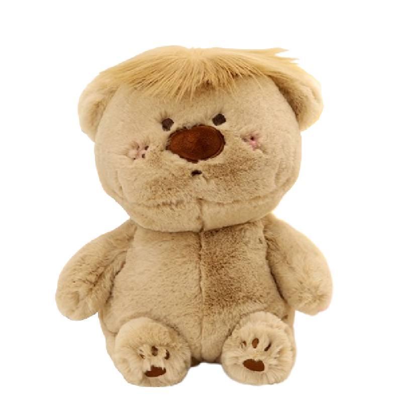 Little Cucu Cute Teddy Bear Plush Toy With Unique Design Perfect For Gift And Pillow 2kg Weight