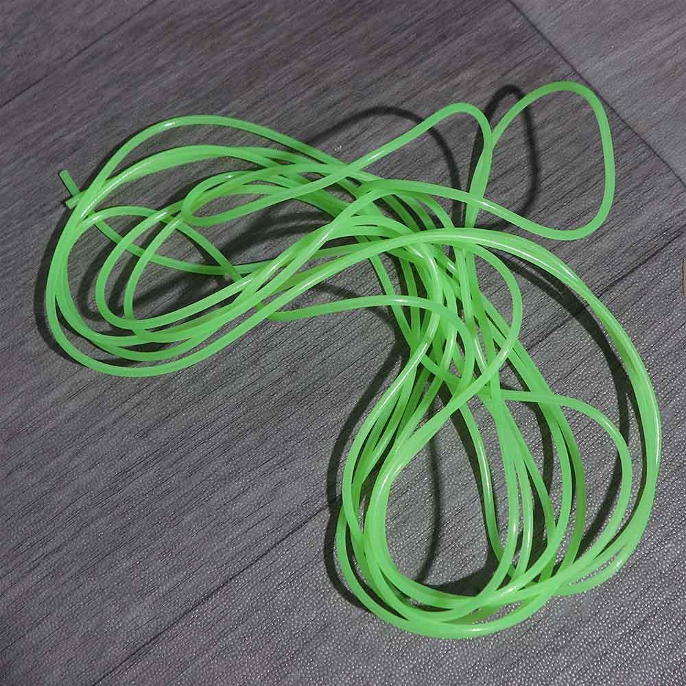 Fluorescerande 5M Nattlysande Fiskeverktyg Djuphavs Tublina Tillbehör Riggkrok Krok Lina