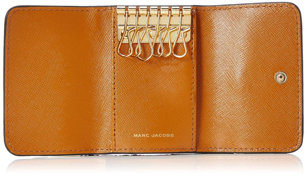 Marc Jacobs The Snapshot Key M0013358 Case, Women's, Black/HoneyGingerMulti, [Used]