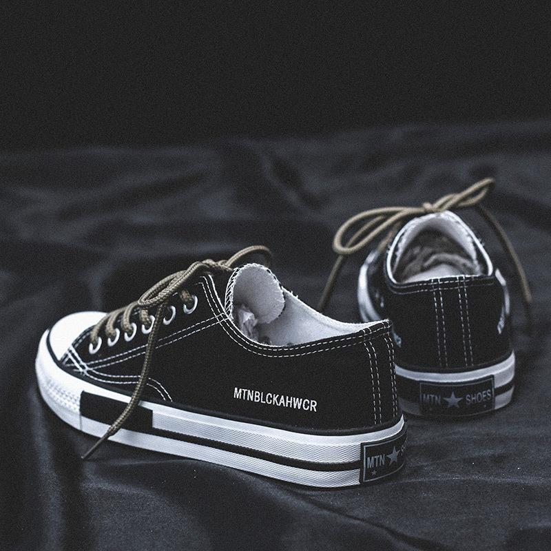 6 Spring low-top canvas shoes women's Harajuku street shoes student rubber shoes