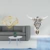 Weighted Arm Napkin Holder And Cow Head Wall Decor Sculpture for Table Storage Artistic