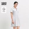 BENLAI Cloud Soft Lapel Knit Dress