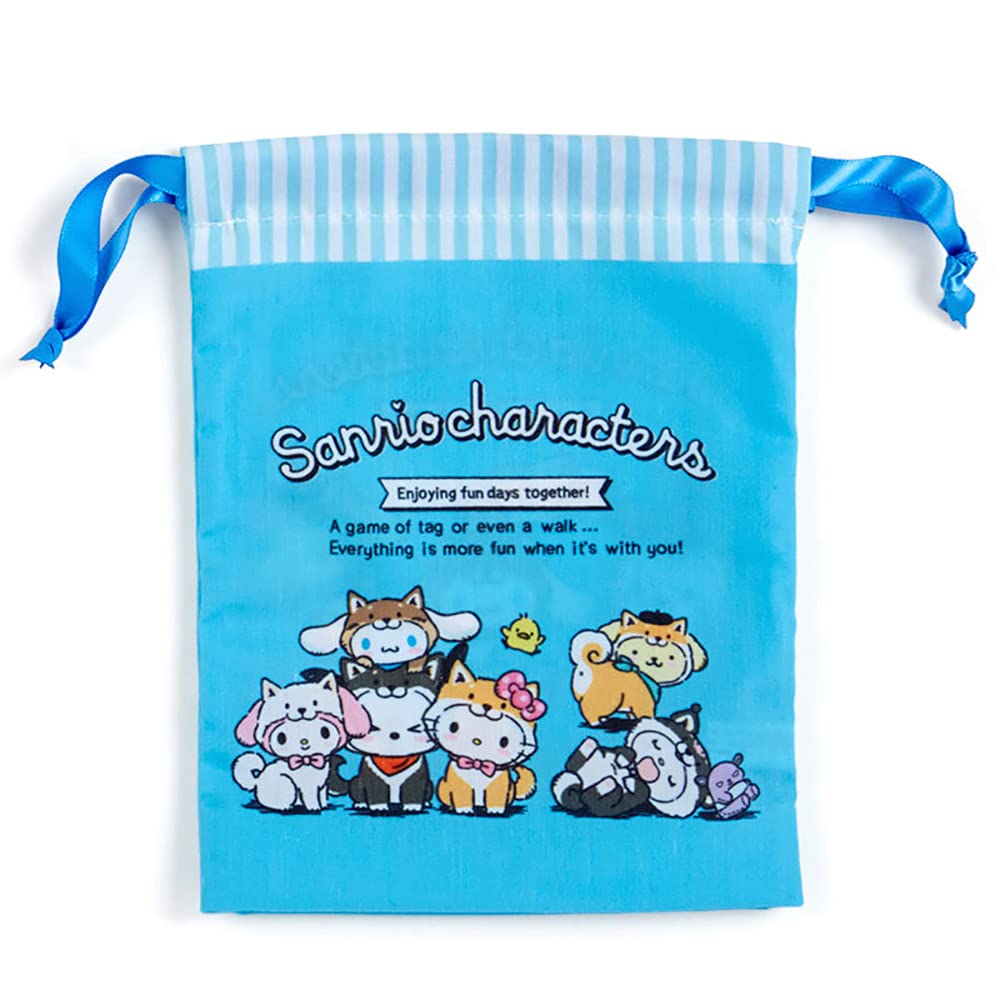 Sanrio Sanrio Characters Drawstring Pouch Set 574350 (Shiba Inu)